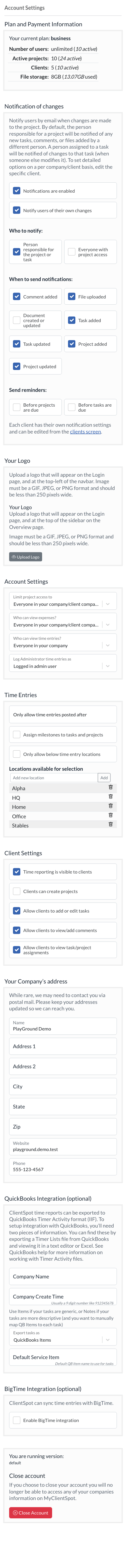 mobile system-settings screenshot