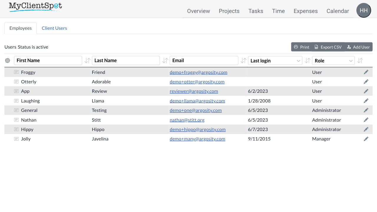 desktop screenshot of users-listing